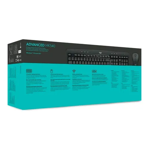 Teclado y mouse logitech mk540 clearance