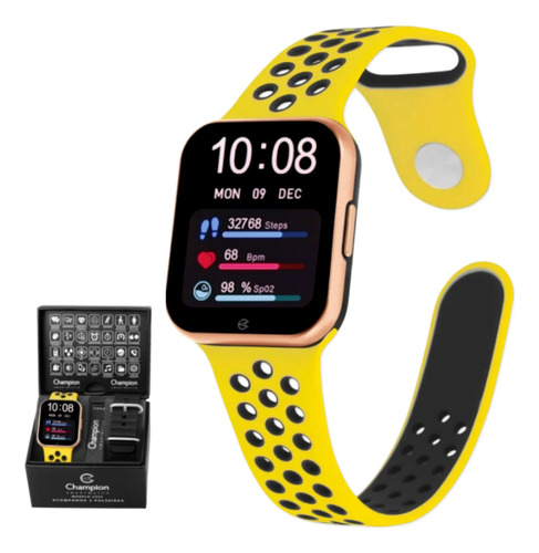 Smartwatch Champion Amarelo Ch50033u