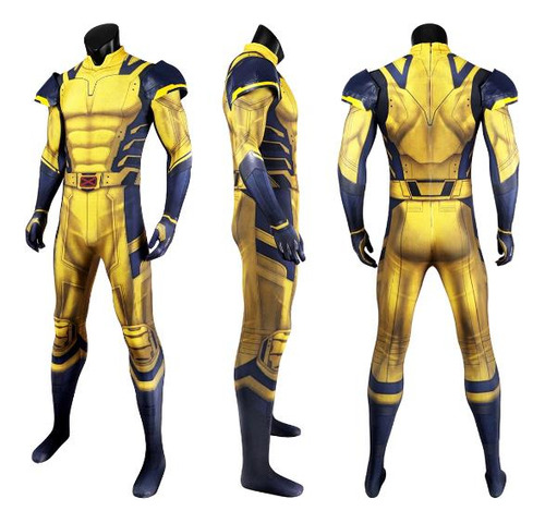 Disfraz De Cosplay De Wolverine Con Hombros De James Howlett