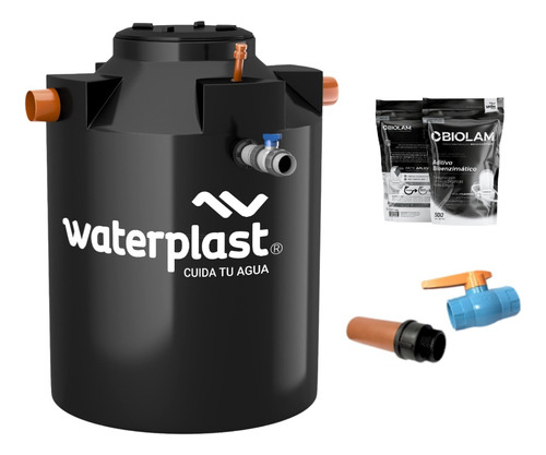 Biodigestor Autolimpiable Waterplast Ba 2500lts 
