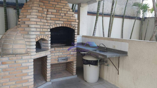 Apartamento Com 3 Dormitórios À Venda, 64 M² Por R$ 318.000 - Vila Antonieta - São Paulo/sp - Ap0177