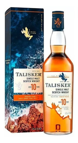 Whisky Talisker Single Malt 10 Anos Escocês 750ml
