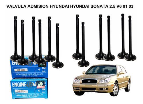 Valvula Admision Hyundai Hyundai Sonata 2.5 V6 01 03