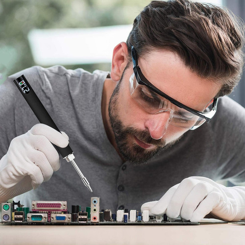 Kit De Soldadura Para Electrónica Soldador Tipo Lápiz Lápiz