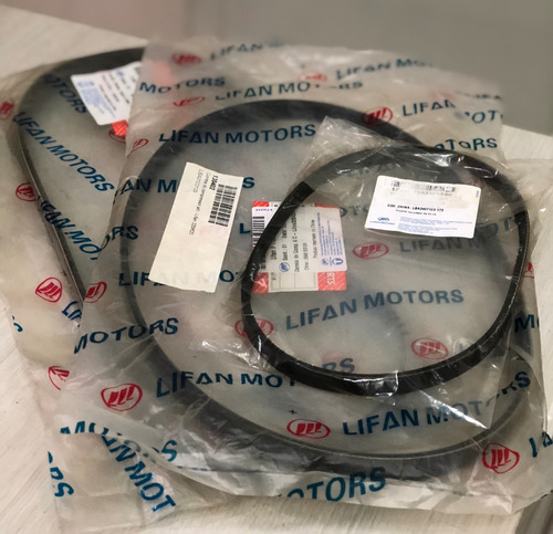 Kit 3 Correias Originais Lifan 320