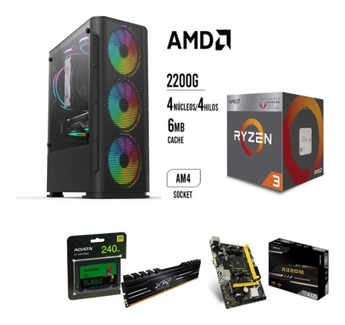 Cpu Ryzen 5 5600g Gamer (Usado)