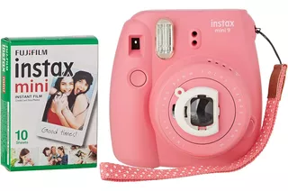 Fujifilm Instax Mini 9 Instant Camera Ice Blue + Fuji Instax