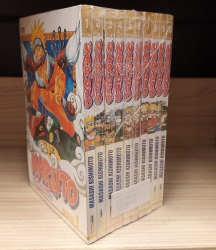 Livro Kit Naruto Gold Vol. 1 Ao 10