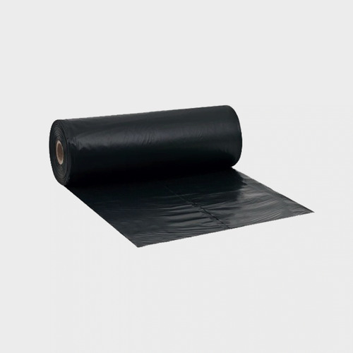 Lona Plástica Reforçada / Grossa Preta 4 X 5 Metros Preto