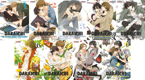 Dakaichi Mi Rival Más Deseado Manga Panini Español 9 Tomos