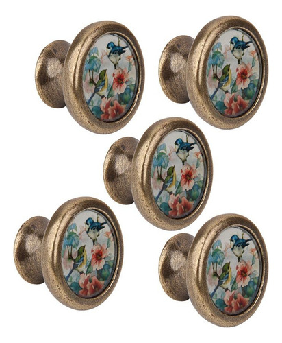 5x 1 Unid Vintage De Cabinete De Puerta Pull Knob Hardware