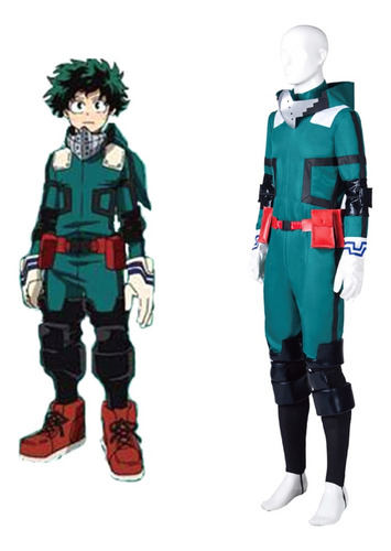 Hero Academia Cosplay Midoriya Izuku Deku Uniforme Boku No H