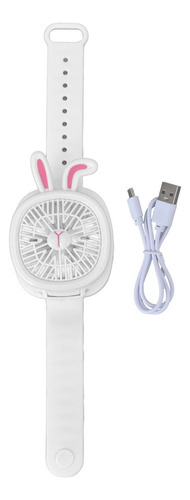 Relógio Portátil Com Ventilador De Desenho Animado,