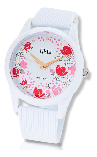 Reloj Para Mujer Original Deportivo Flores Ideal Para Regalo