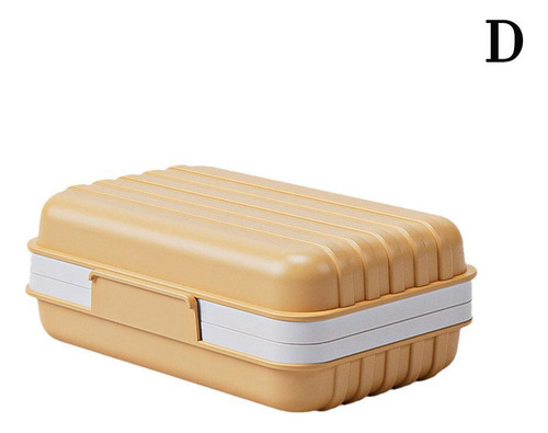 Caja De Jabón Perfumada Portátil Con Tapa, De Viaje Para El