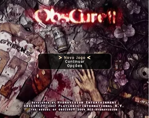 Obscure Collection Terror (2 Jogos) Ps2 Desbloqueado Patch