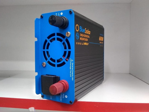 Imagen 2 de 5 de Inversor De Corriente 12vdc - 220vac - 600w