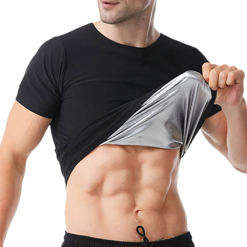 Sudadera Corta Sauna Gym Shaper Body Shaper Para Hombre