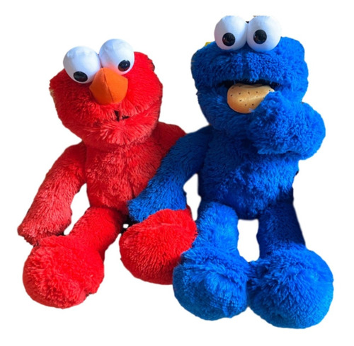 Peluche Elmo Y Comegalletas 45 Cm