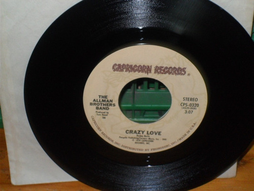 The Allman Brothers Just Ain't Vinilo Simple 7'' Rock Sureño
