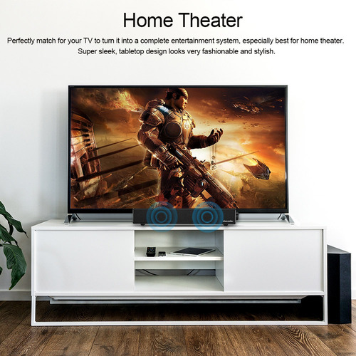 Docooler Bluetooth 4.0 Speakers Sound Bar Home Theater 20w