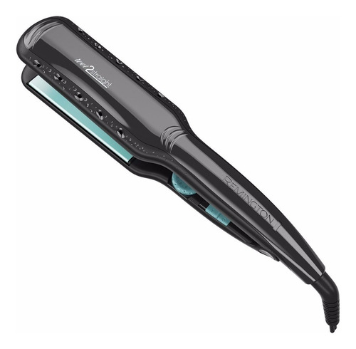 Plancha de cabello Remington Wet2Straight S7331 negra 120V