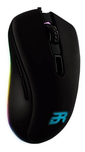 Imagen 2 de 3 de Mouse de juego Balam Rush Theron BR-923019 negro