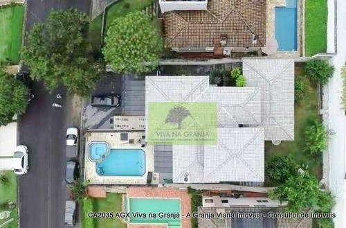 Imagem 18 de 30 de Casa Com 3 Dormitórios À Venda, 326 M² Por R$ 1.650.000,00 - Granja Viana - Carapicuíba/sp - Ca2035