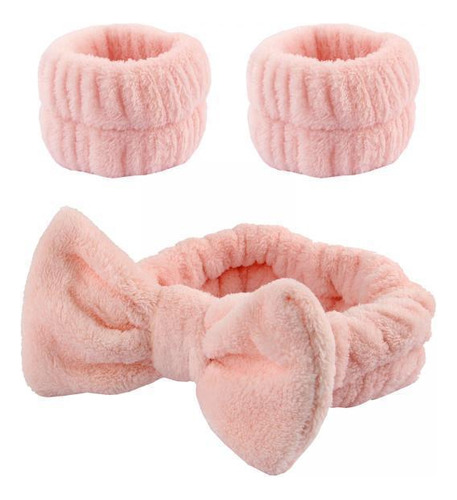 4 Muñequera Spa Diadema Banda Para La Cabeza Bandas Para