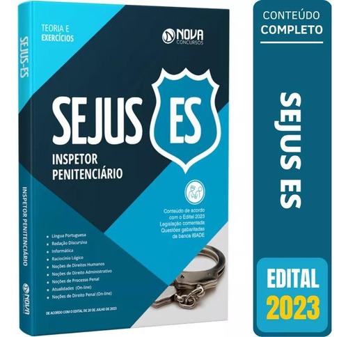 Apostila Sejus Es 2023 - Inspetor Penitenciário