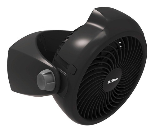 Imagen 2 de 2 de Ventilador de mesa y pared Liliana VTF10P negro, 10" de diámetro 220 V