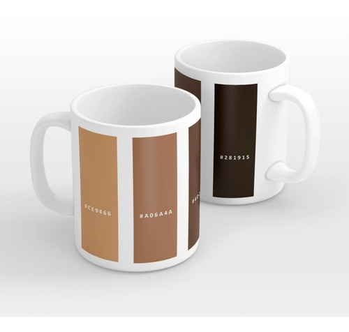 Taza Personalizada Pantone Café Modelo Tradicional