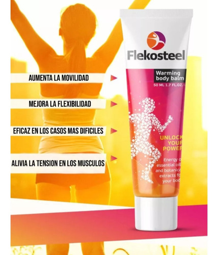 3 Pack Motion Energy | Balsamo Corporal | 50 Ml Flekosteel Sin Fragancia