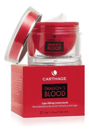 Carthage Crema Facial Lipo Lifting - Dragon Blood X 50 G Tipo De Piel Seca