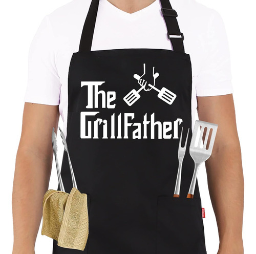 Divertidos Delantales Grill Para Hombre Dad - The Grillfathe