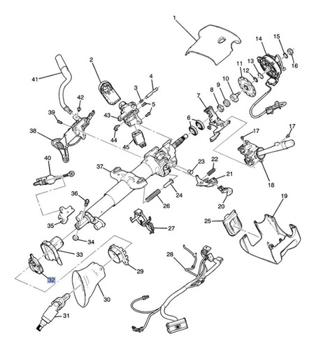 Sensor Angulo Giro Volante Gmc Savana 1500 5.3l V8 2014