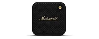 Bocina Bluetooth Portátil Marshall Willen, Negro Y Latón