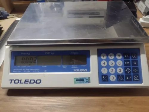 comprar Balança 10 Kg Contadora De Peças Toledo 3400 Prix Bateria