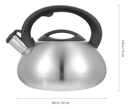 Coffee Kettle Stainless Water Bottle Whistle Pot
