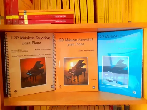 120 Músicas favoritas para Piano - 3º Volume: Incluindo um curso