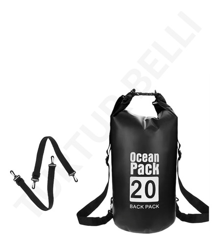 Bolso Seco Flotante De 20 Litros Impermeable Para Exteriores