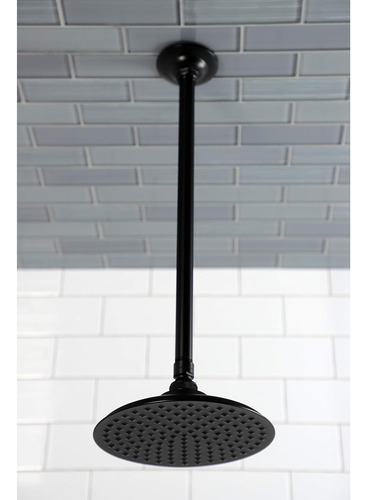 K236k20 Trimscape - Cabezal De Ducha, Color Negro Mate