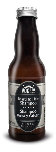 Shampoo Barba Y Cabello Voglia 180 Ml