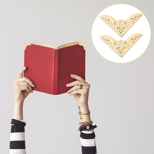 20 Protectores Para Esquinas De Libro, Resistente, Resistent