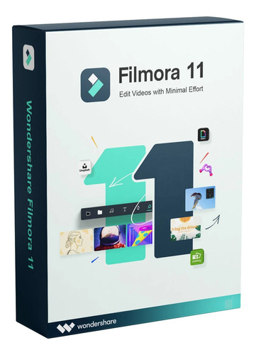 Wondershare Filmora 11 Completo Con Todos Los Efectos.