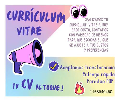 Currículum Vitae 