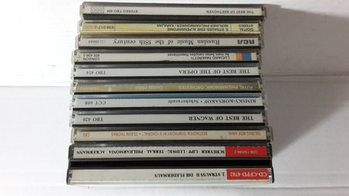 Kit Com 10 Cds De Musica Clássica Diversos Frete Grátis!!!