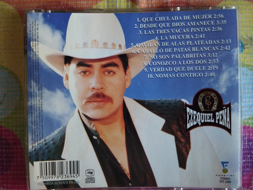 Ezequiel Peña Cd Nomás Contigo (Usado)