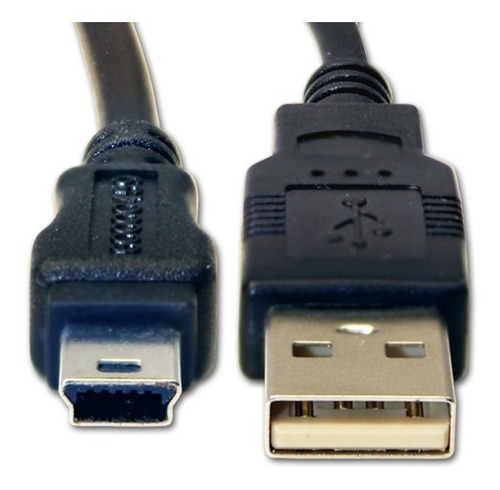 Cable Usb Nikon Uc-e4 D40 D50 D7 D70 D70s D100 D200 D90 Color Negro