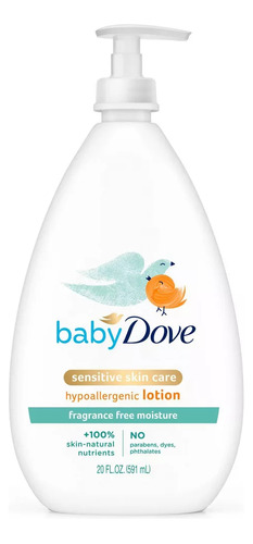 Crema Para Bebe Dove Baby Hidratante 591ml. Americana